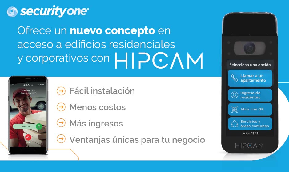 Alianza comercial Hipcam - Security One